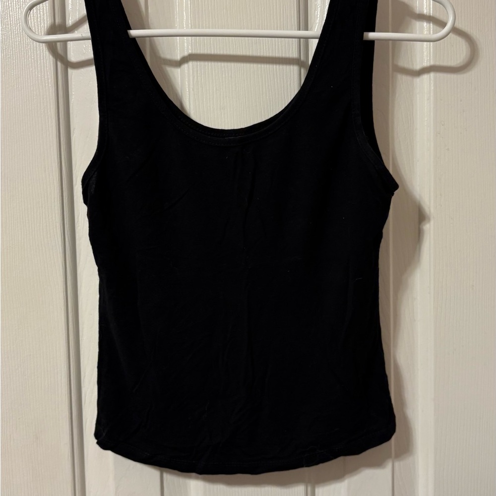 SHEIN Sleek Black Tank Top